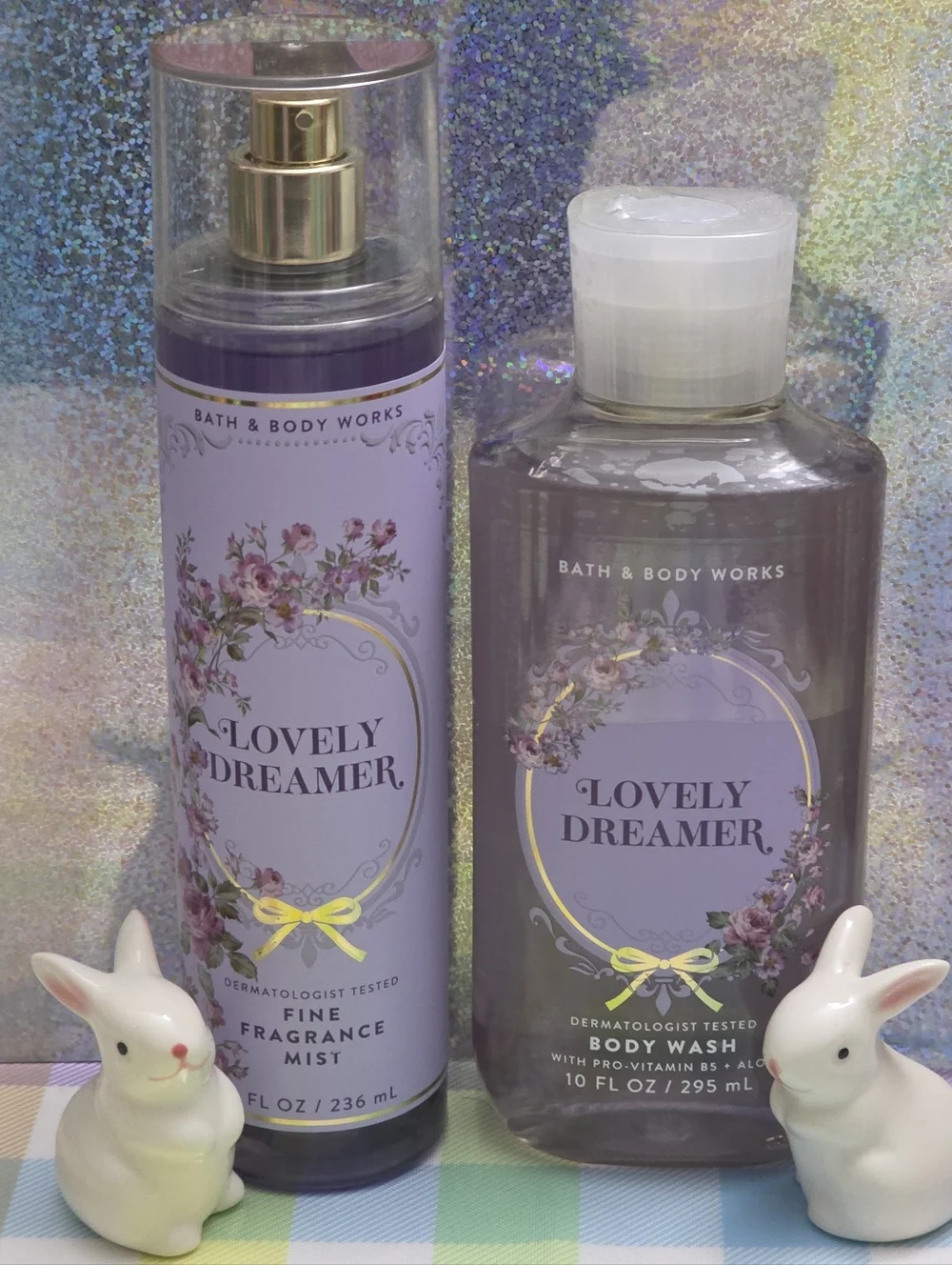 Bath & Body Works Lovely Dreamer Bath Wash & Fragrance Body Mist Set NEW Rare